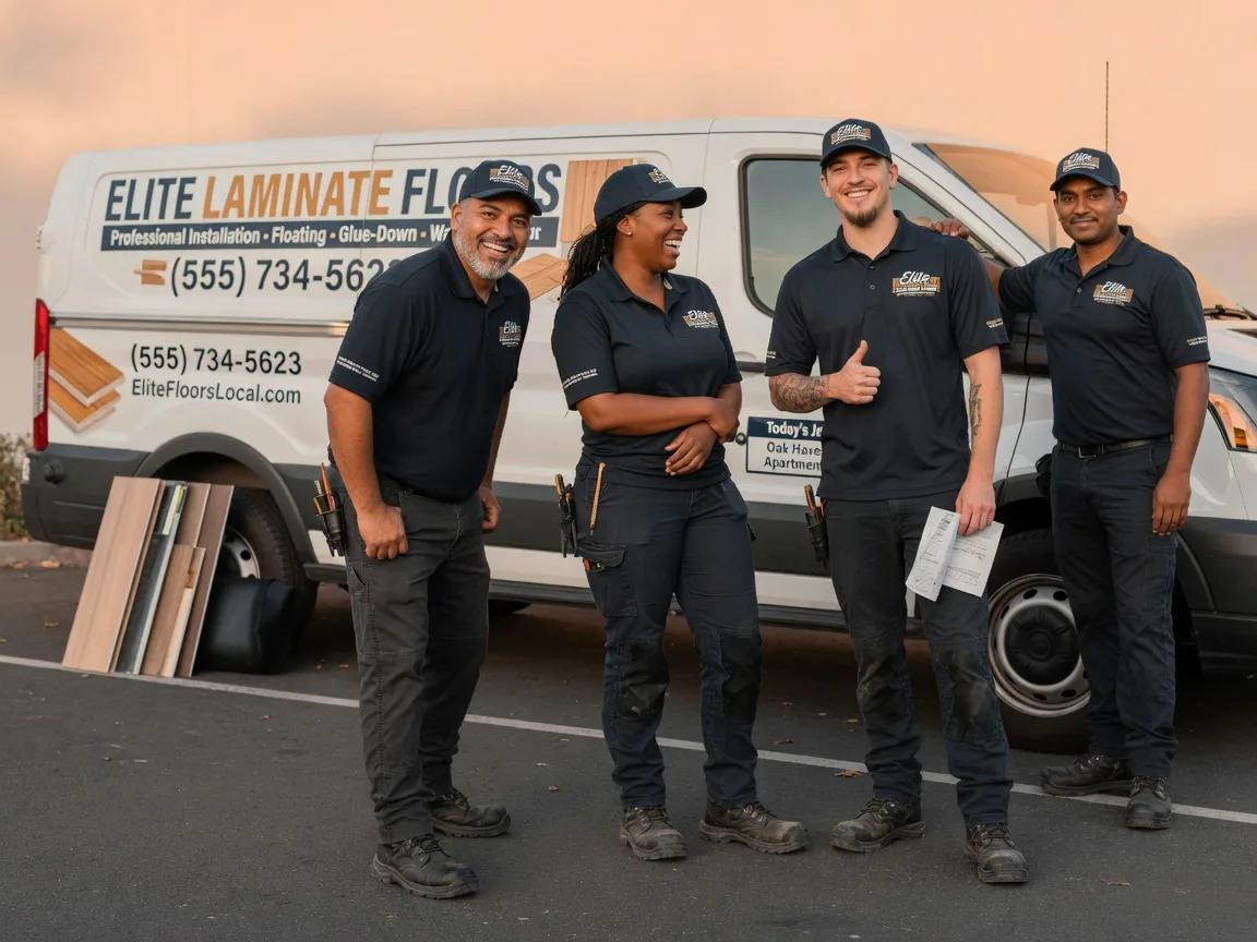 Laminate flooring installation company in Alamo, IN